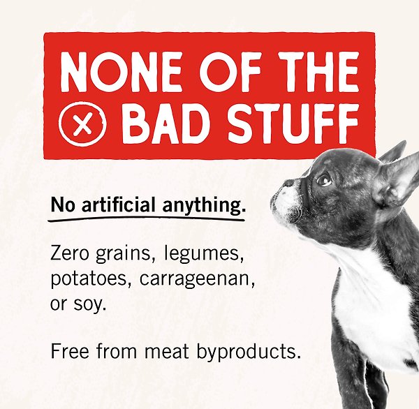 Show full view: Stella & Chewy's Stella's Shredrs Adult Grain-Free Grass Fed Beef & Wild Caught Salmon Recipe in Broth Wet Dog Food, 2.8-oz pouch, case of 12 slide 4 of 8