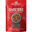 Show in main carousel: Stella & Chewy's Stella's Shredrs Adult Grain-Free Grass Fed Beef & Wild Caught Salmon Recipe in Broth Wet Dog Food, 2.8-oz pouch, case of 12 slide 1 of 8