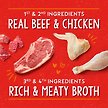 Show in main carousel: Stella & Chewy's Lil Bites Savory Stews Grain-Free Beef & Chicken in Broth Flavored Shredded Small Breed Wet Dog Food, 2.7-oz cup, case of 12 slide 3 of 8