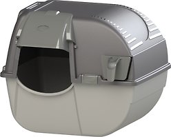 Omega Paw Easy Fill Roll 'n Clean Cat Litter Box, Large
