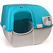 Show in main carousel: Omega Paw Roll 'n Clean Self Cleaning Cat Litter Box, Sky Blue, Regular slide 1 of 5