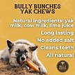 Show in main carousel: Bully Bunches Variety Pack Himalayan Yak Chew Dog Treat, Medium, 4 count slide 5 of 9
