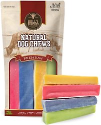 Bully Bunches Variety Pack Himalayan Yak Chew Dog Treat, Medium, 4 count