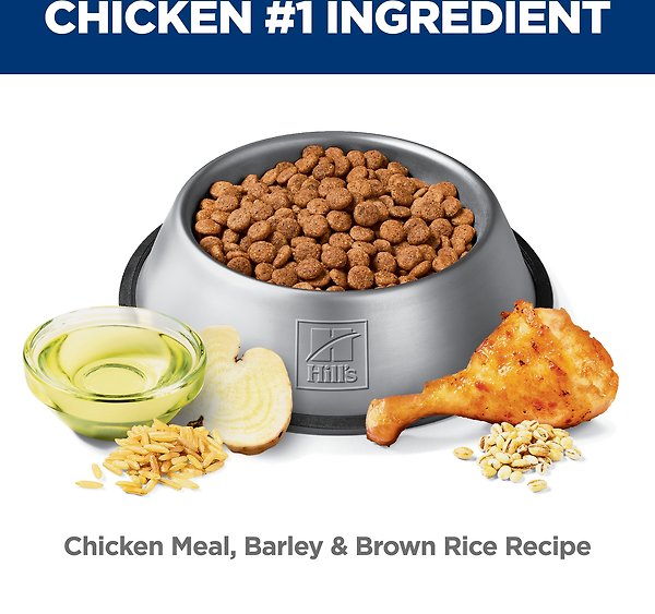 Show full view: Hill's Science Diet Adult Healthy Mobility Chicken Meal & Rice Recipe Dry Dog Food, 13.6-kg bag slide 5 of 9
