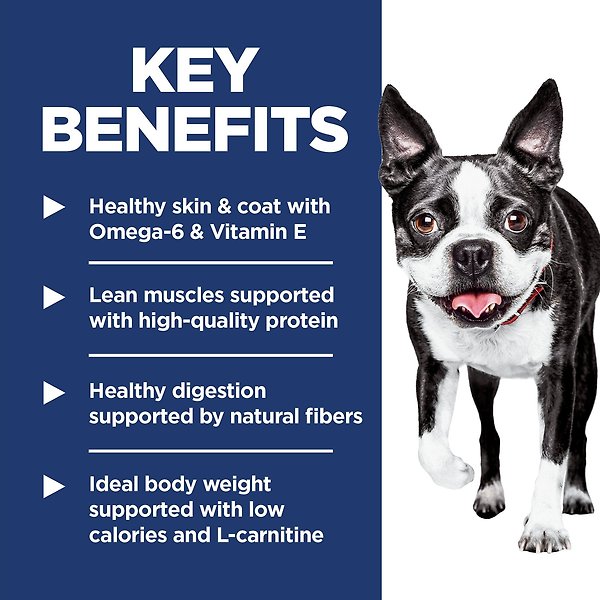 Show full view: Hill's Science Diet Adult Light Small Bites with Chicken Meal & Barley Dry Dog Food, 6.80-kg bag slide 6 of 12