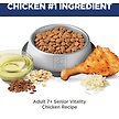 Show in main carousel: Hill's Science Diet Adult 7+ Senior Vitality Chicken Recipe Dry Cat Food, 2.72-kg bag slide 5 of 12