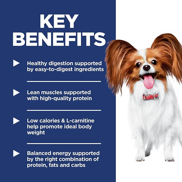 Show full view: Hill's Science Diet Adult Light Small & Mini with Chicken Meal & Barley Dry Dog Food, 2.04-kg bag slide 6 of 12
