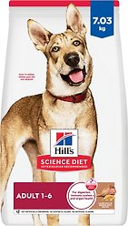 Hill's Science Diet Adult Lamb Meal & Brown Rice Recipe Dry Dog Food, 7.03-kg bag