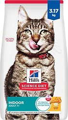 Hill's Science Diet Adult 7+ Indoor Chicken Recipe Dry Cat Food, 3.17-kg bag