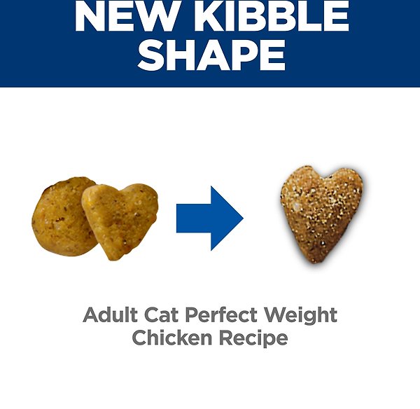 Show full view: Hill's Science Diet Adult Perfect Weight Chicken Recipe Dry Cat Food, 6.80-kg bag slide 4 of 11