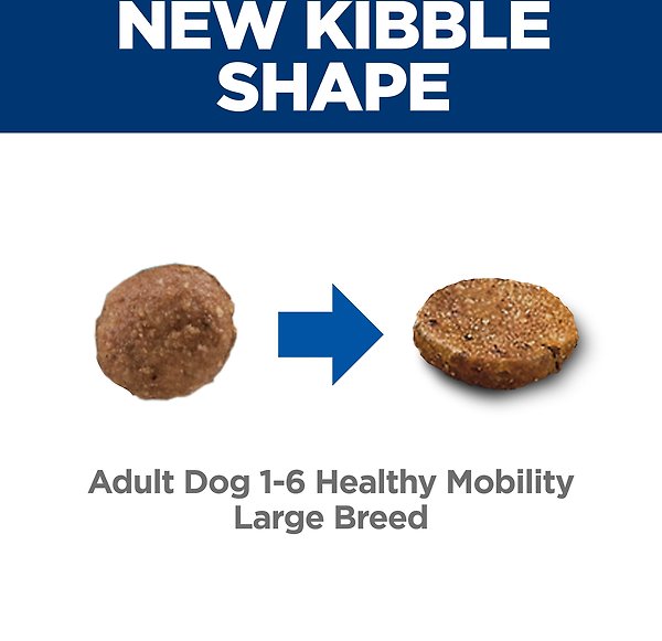 Show full view: Hill's Science Diet Adult Healthy Mobility Large Breed Chicken Meal, Brown Rice & Barley Recipe Dry Dog Food, 13.6-kg bag slide 4 of 12