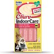 Show in main carousel: Inaba Churu Hairball Control Indoor Care Chicken Recipe Creamy Puree Grain-Free Lickable Cat Treats, 14-g tube, 4 count slide 1 of 9