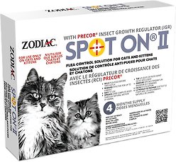 Zodiac Spot On II Flea Control for Cats
