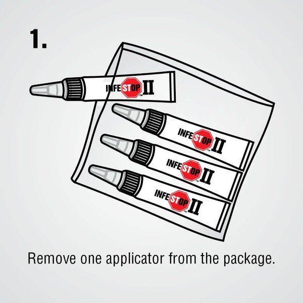 Show full view: Zodiac Infestop II Flea Topical Solution for Cats, Over 4 kg slide 5 of 10