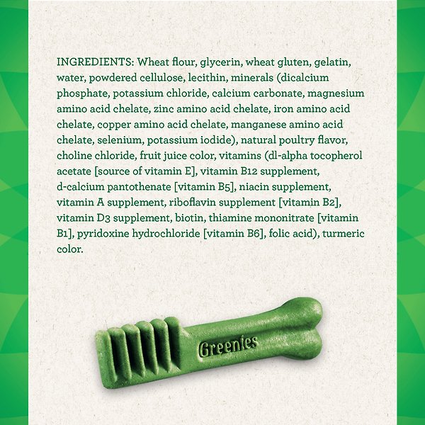 Show full view: Greenies Original Large Adult Dental Dog Treats, 34 count slide 5 of 8