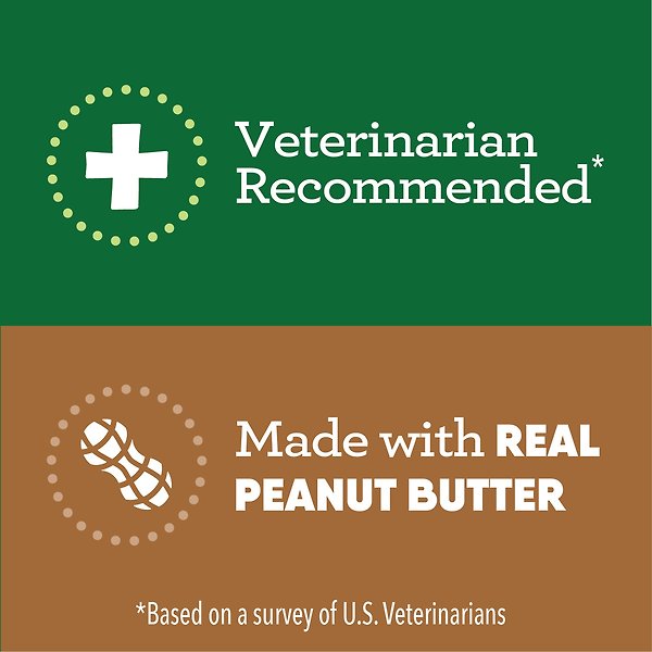 Show full view: Greenies Pill Pockets Peanut Butter Flavour Capsule Size Adult Dog Treats, 30 count slide 3 of 9