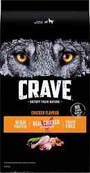 Crave Real Chicken Grain-Free High Protein Dry Dog Food, 9.98-kg bag