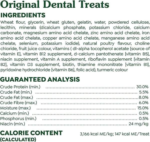 Show full view: Greenies Fresh Regular Oral Care Natural Dental Dog Treats, 12 count slide 6 of 8