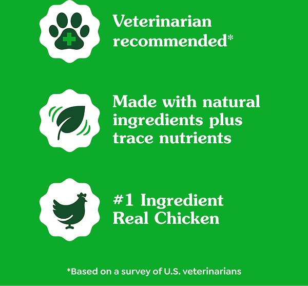 Show full view: Greenies Feline Smartbites Healthy Indoor Natural Dental Care Chicken Flavour Adult Cat Treats, 60-g pouch slide 4 of 5