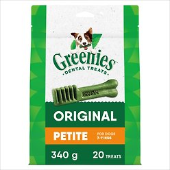 Greenies Original Petite Adult Dental Dog Treats, 20 count