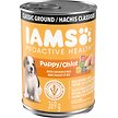 Show in main carousel: Iams Proactive Health Puppy Classic Ground Chicken & Rice Wet Dog Food, 369-g can, case of 12 slide 1 of 6