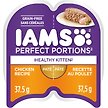 Show in main carousel: Iams Perfect Portions Kitten Grain-Free Chicken Pate Wet Cat Food, 75-g tray, case of 24 slide 1 of 7