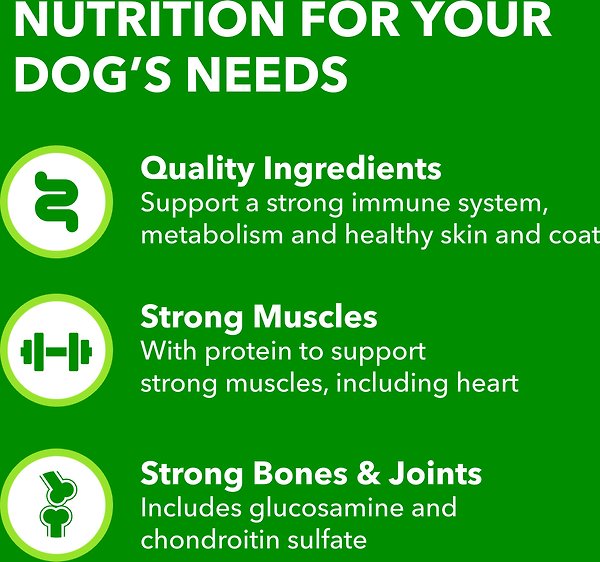 Show full view: Iams Proactive Health Chicken & Whole Grains Recipe Adult Large Breed Dry Dog Food, 13.6-kg bag slide 6 of 8