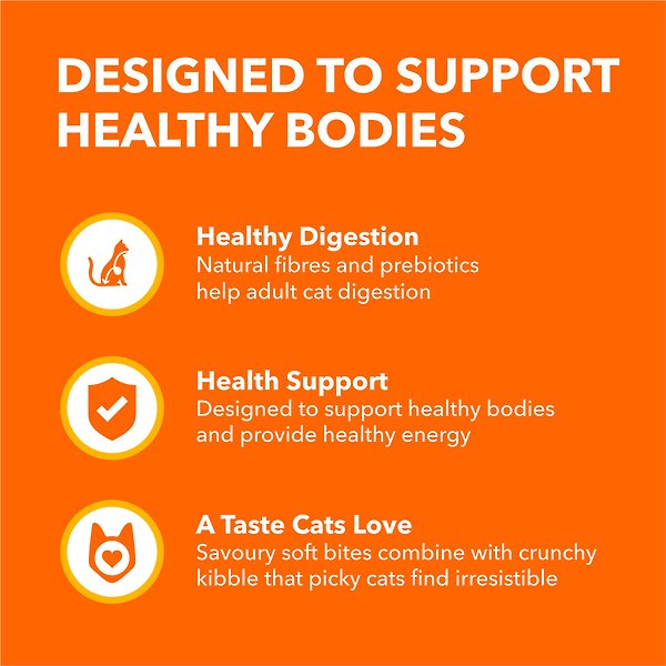 Show full view: Iams Proactive Health Healthy Adult Chicken Dry Cat Food, 7.26-kg bag slide 5 of 7