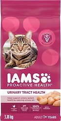 Iams Proactive Health Urinary Tract Care with Chicken Dry Cat Food, 3.18-kg bag