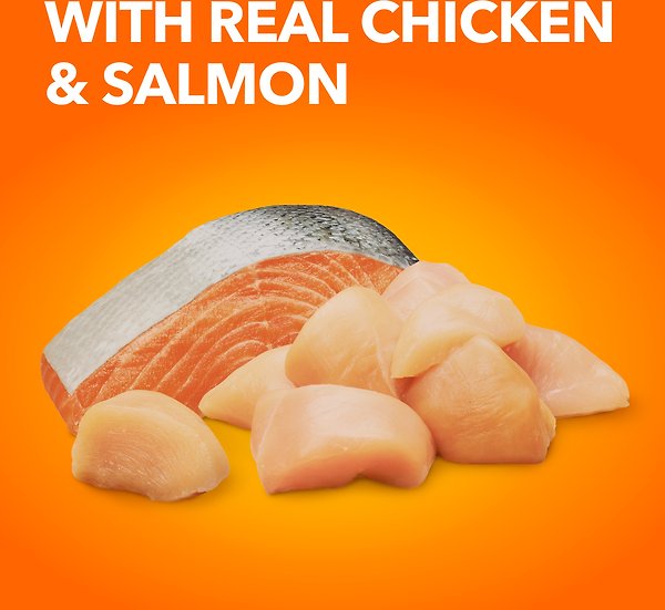 Show full view: Iams Proactive Health Hairball Care with Chicken & Salmon Dry Cat Food, 7.26-kg bag slide 3 of 7