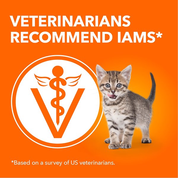 Show full view: Iams Perfect Portions Kitten Grain-Free Chicken Pate Wet Cat Food, 75-g tray, case of 24 slide 6 of 7