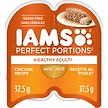 Show in main carousel: Iams Perfect Portions Adult Grain-Free Chicken Pate Wet Cat Food, 75-g tray, case of 24 slide 1 of 7