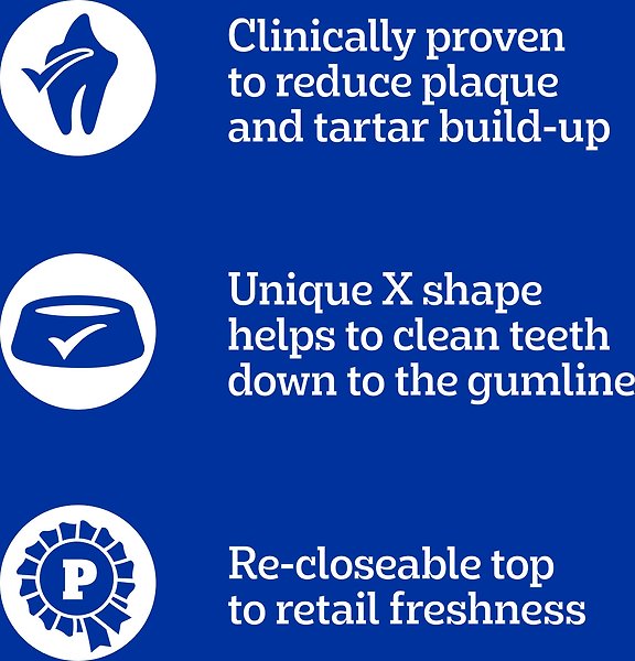 Show full view: Pedigree Dentastix Oral Care Beef Flavour Medium Dog Treats, 972-g bag  slide 4 of 7