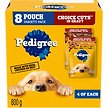 Show in main carousel: Pedigree Adult Choice Cuts in Gravy Filet Mignon and Grilled Chicken Flavour Variety Pack Wet Dog Food, 100-g pouch, case of 8 slide 1 of 7