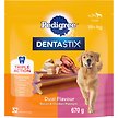 Show in main carousel: Pedigree Dentastix Oral Care Dual Flavour Bacon & Chicken Flavours Large Breed Dog Treats, 670-g pouch slide 1 of 6