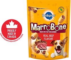 Pedigree Marrobone Beef Flavour Dog Treats, 737-g pouch