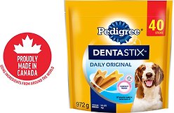 Pedigree Dentastix Oral Care Original Flavour Medium Dog Treats, 972-g bag