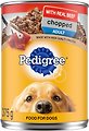 Pedigree Chopped Beef Adult Wet Dog Food, 375-g can, case of 12