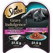 Show in main carousel: Sheba Gravy Indulgence Salmon Entree in Extra Gravy Grain-Free Adult Wet Cat Food, 75-g tray, case of 24 slide 1 of 6