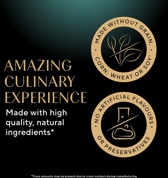 Show full view: Sheba Gravy Indulgence Salmon Entree in Extra Gravy Grain-Free Adult Wet Cat Food, 75-g tray, case of 24 slide 3 of 6