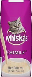 Whiskas Catmilk Cat Treats, 200-mL carton