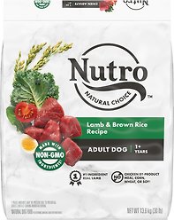 Nutro Natural Choice Lamb & Brown Rice Dry Dog Food, 13.6-kg bag