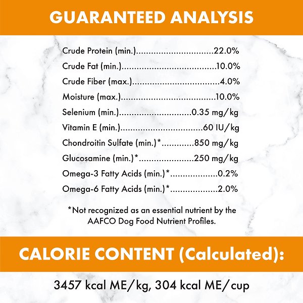 Show full view: Nutro Natural Choice Large Breed Senior Chicken & Brown Rice Recipe Dry Dog Food, 13.6-kg bag slide 4 of 6