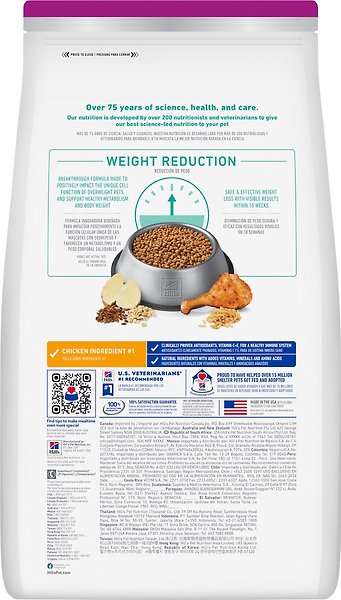 Show full view: Hill's Science Diet Adult Small & Mini Perfect Weight Dry Dog Food, 1.81-kg bag slide 3 of 11