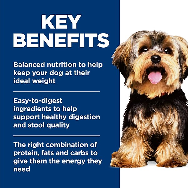 Show full view: Hill's Science Diet Adult Small & Mini Beef & Barley Entree Canned Dog Food, 5.8-oz can, case of 24 slide 7 of 11