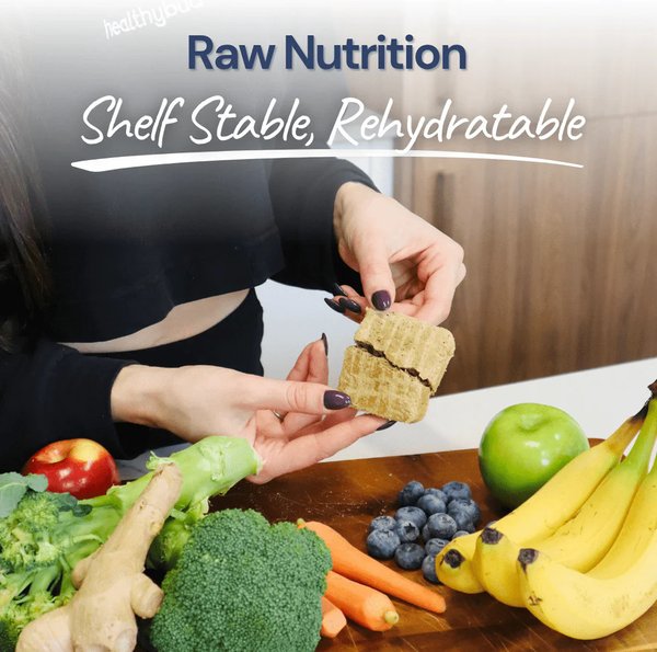 Show full view: Healthybud Lamb & Salmon Patties Rehydratable Square Meals Freeze-Dried Raw Dog Food, 14-oz bag slide 8 of 8