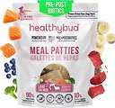 Healthybud Lamb & Salmon Patties Rehydratable Square Meals Freeze-Dried Raw Dog Food, 14-oz bag