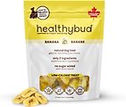 Healthybud Banana Chips Crunchy Vegan Single Ingredient Dog Treats, 5.3-oz bag