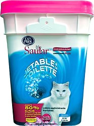Cat's Pride Saular Flushable Scoopable Scented Cat Litter, 8.1-kg pail