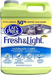 Cat's Pride Fresh & Light Ultimate Care Unscented Cat Litter, 3.86-kg jug